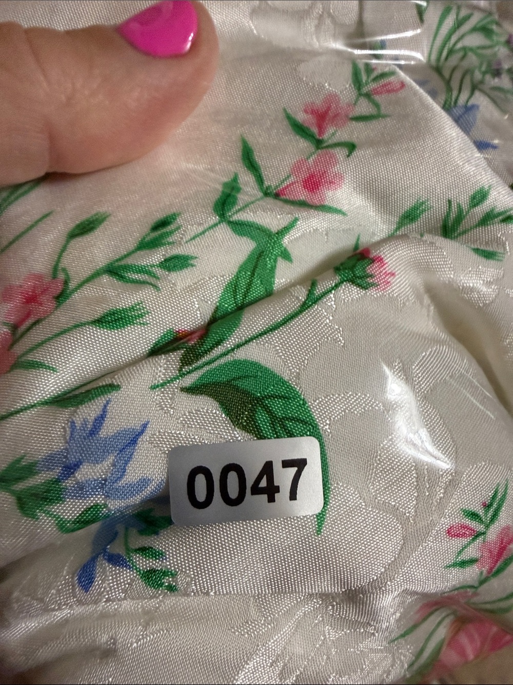 LOFT Light Pink Floral print maxi dress - Picture 7 of 7
